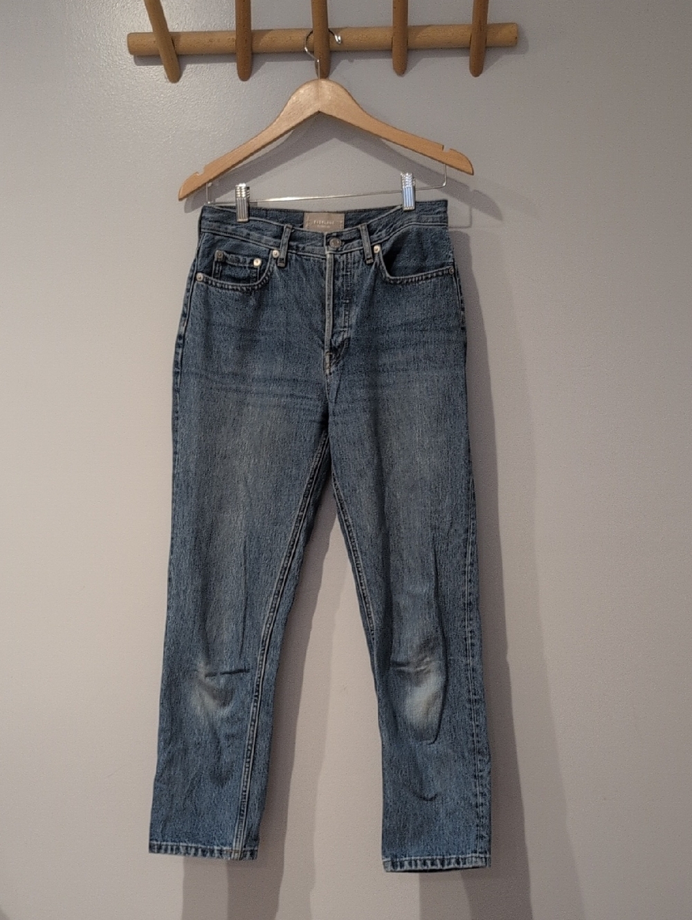 Everlane The Cheeky Jeans In 100% Cotton Size 25 Cropped
